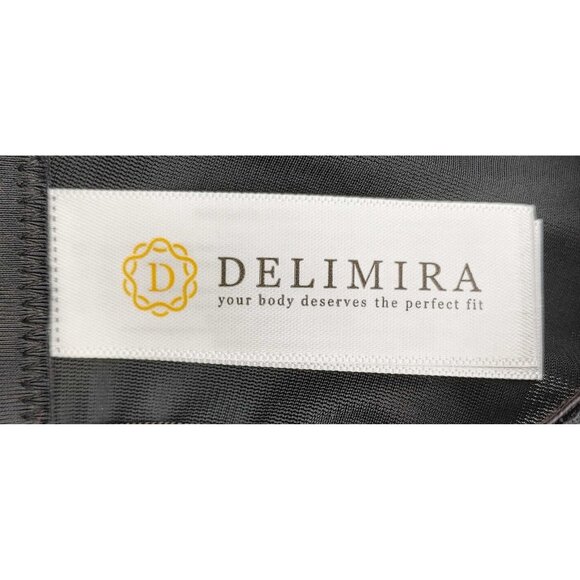 DELIMIRA Women's Minimizer Full Coverage Bra Wireless Size 44D Black NWT - Picture 6 of 9